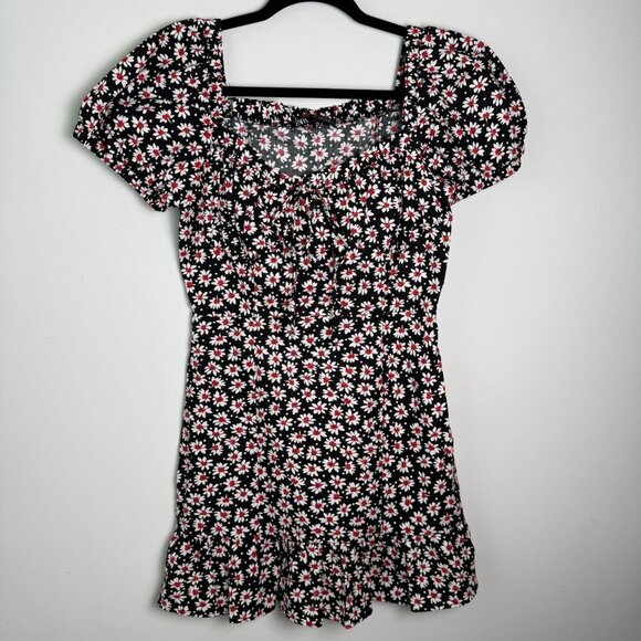 Zara Mini Dress Phoebe Daisy Print Floral Size Small - Picture 4 of 8